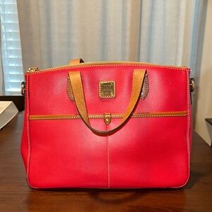 Dooney & Bourke Daniela Red Satchel